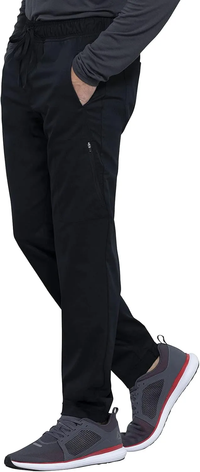 Cherokee Men Scrubs Pant Natural Rise Jogger with Zip Cargo Pocket WW012