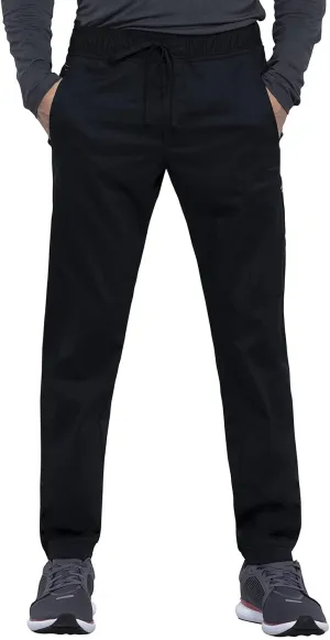 Cherokee Men Scrubs Pant Natural Rise Jogger with Zip Cargo Pocket WW012