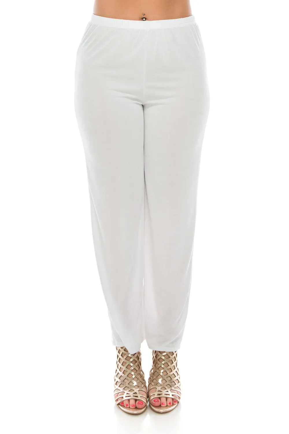 Classic Stretch Elastic Waist Pants-5000BN-ARS1