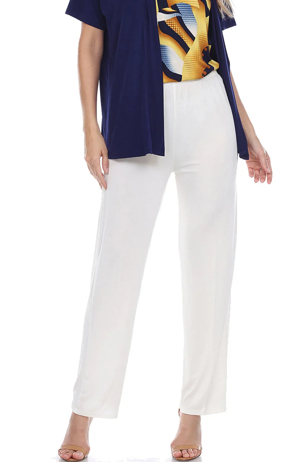 Classic Stretch Elastic Waist Pants-5000BN-ARS1