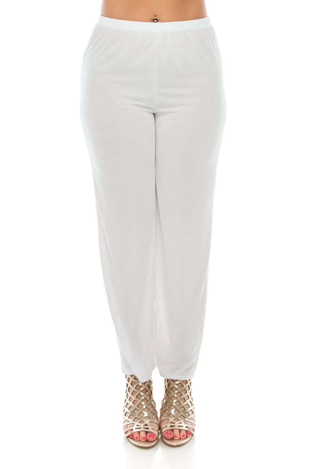 Classic Stretch Elastic Waist Pants-5000BN-ARS1