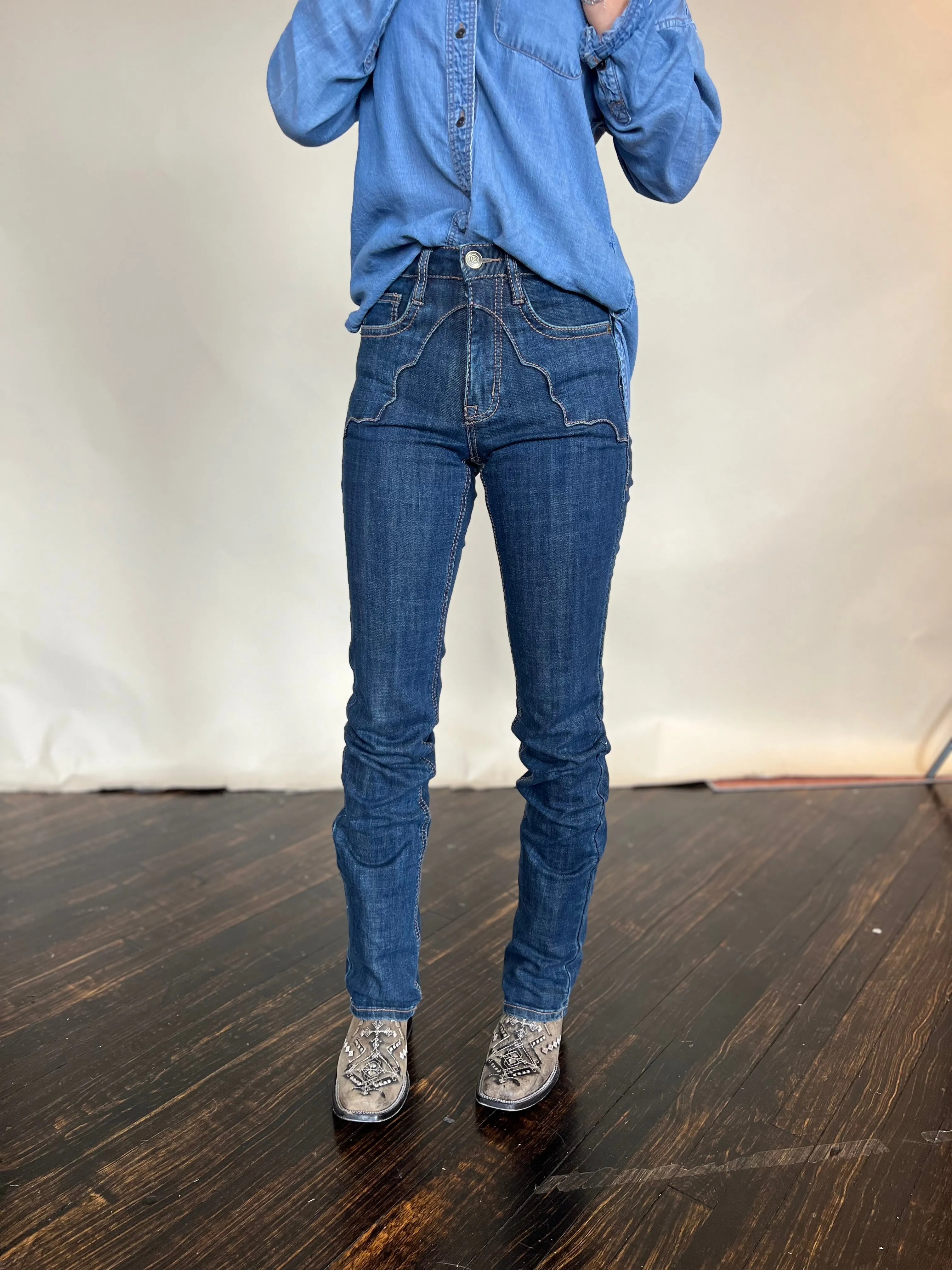 Cowgal Yoke Front Women's Bootcut