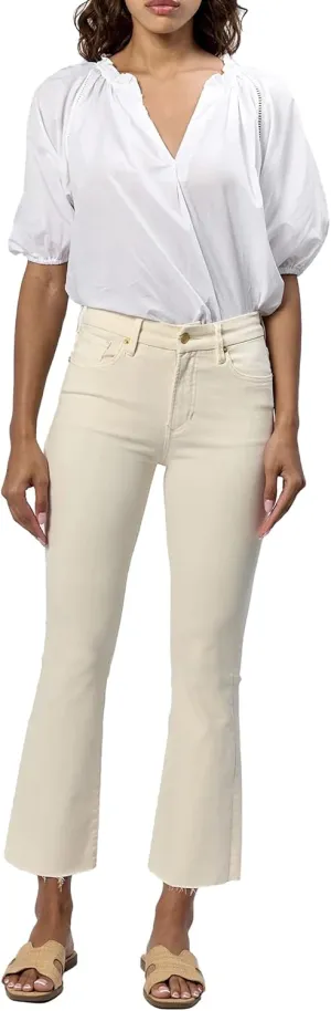 DEAR JOHN Jeanne Flare Women's Jeans Mid Rise Mid-Waisted