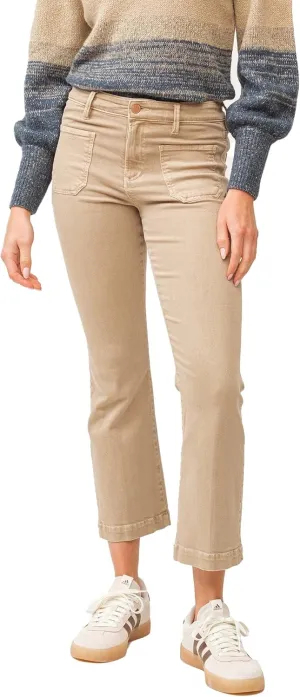 DEAR JOHN Jeanne Flare Women's Jeans Mid Rise Mid-Waisted