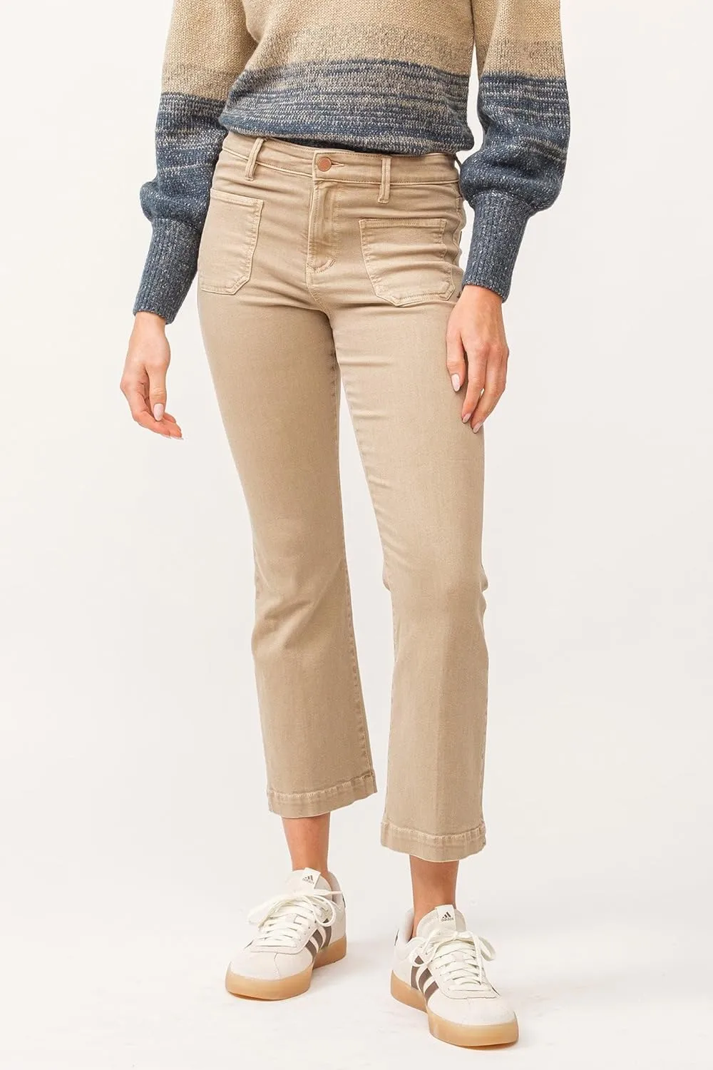 DEAR JOHN Jeanne Flare Women's Jeans Mid Rise Mid-Waisted