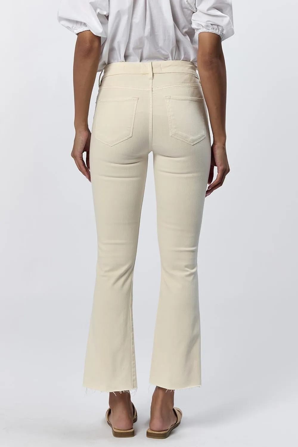 DEAR JOHN Jeanne Flare Women's Jeans Mid Rise Mid-Waisted