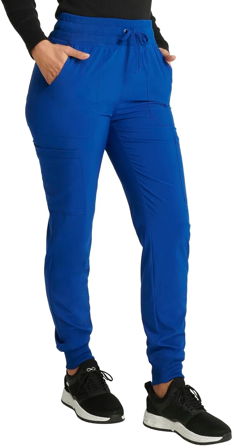 EDS Essentials Jogger Scrubs for Women, Drawstring Scrub Pants DK065