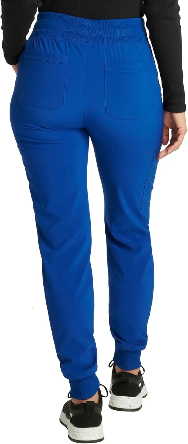 EDS Essentials Jogger Scrubs for Women, Drawstring Scrub Pants DK065