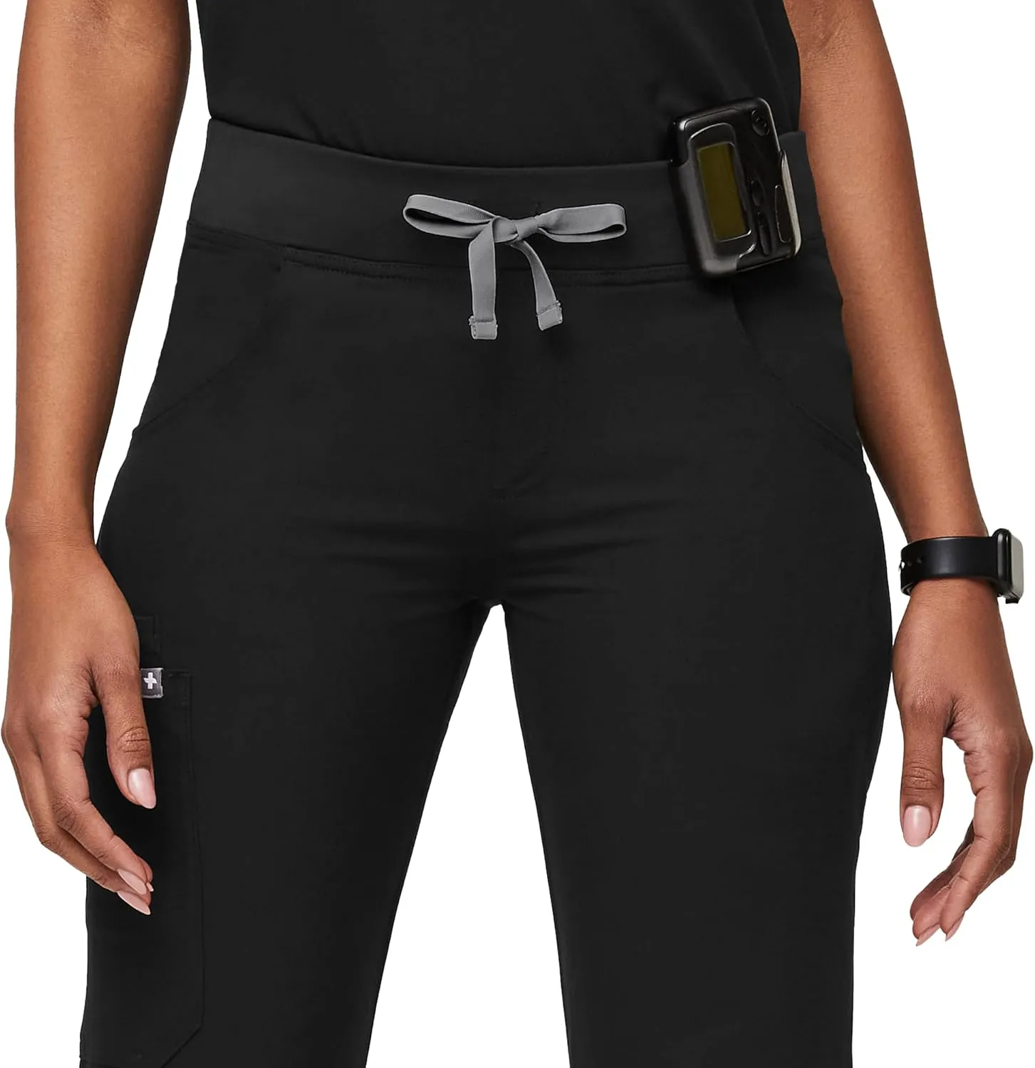 FIGS Kade Cargo Scrub Pants for Women  Classic Fit, Straight Leg, 4 Pockets, Yoga Waistband, Anti-Wrinkle Women Scrub Pants