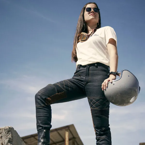Fuel Women's Sergeant 2 Motorcycle Trousers - Waxed