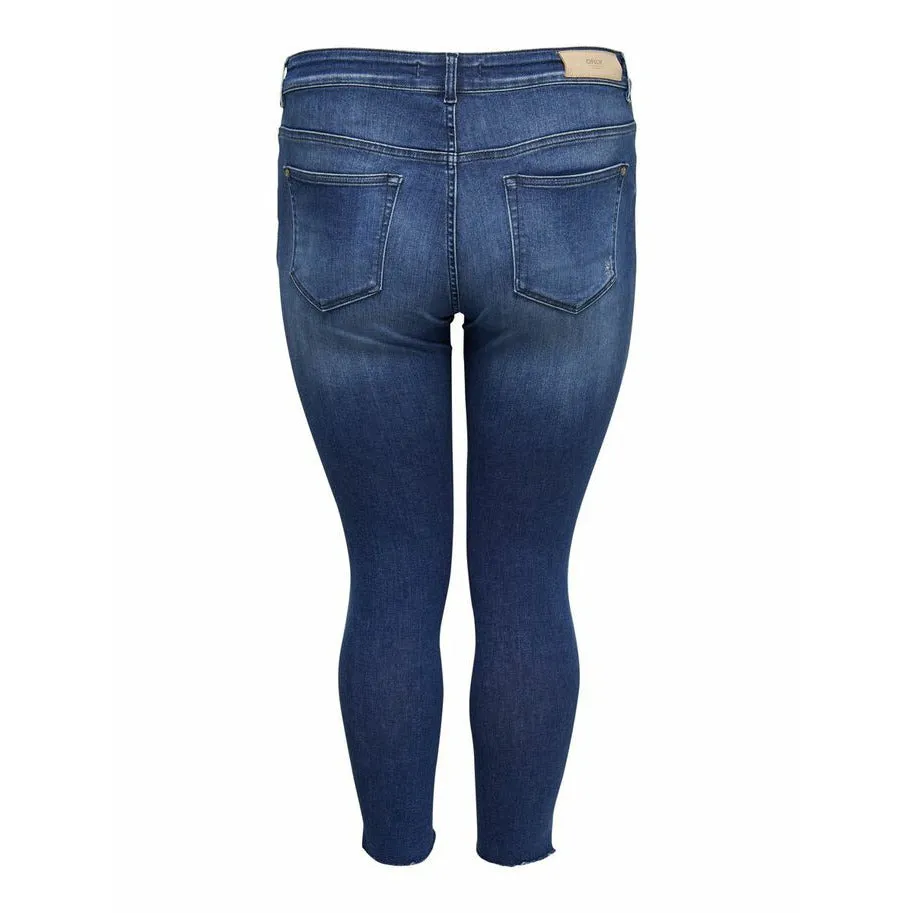 Only Carmakoma Distressed Skinny Jeans