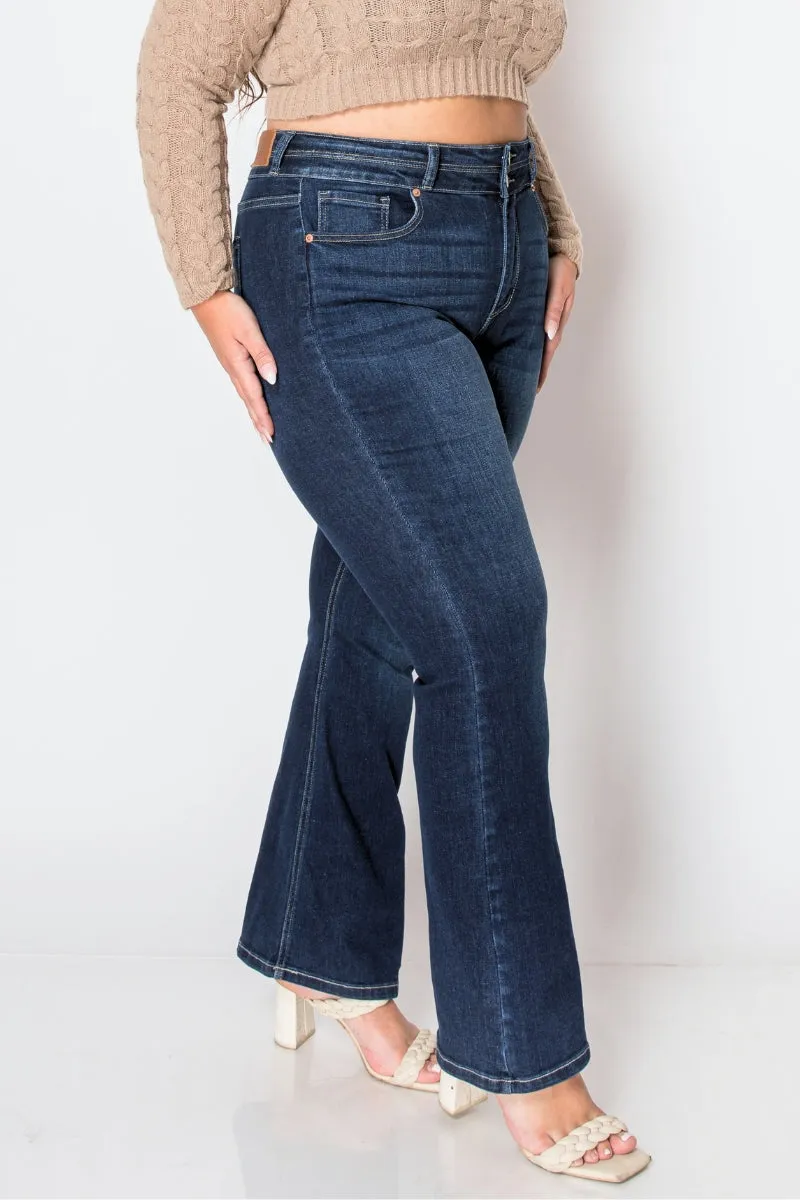 Plus Corset Julia High Rise Bootcut Jeans