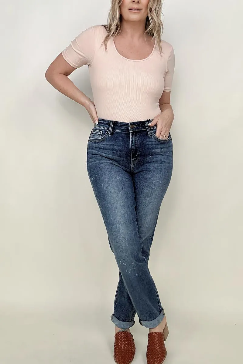 Skyline Boyfriend Fit Jeans - JUDY BLUE