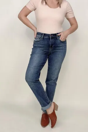 Skyline Boyfriend Fit Jeans - JUDY BLUE