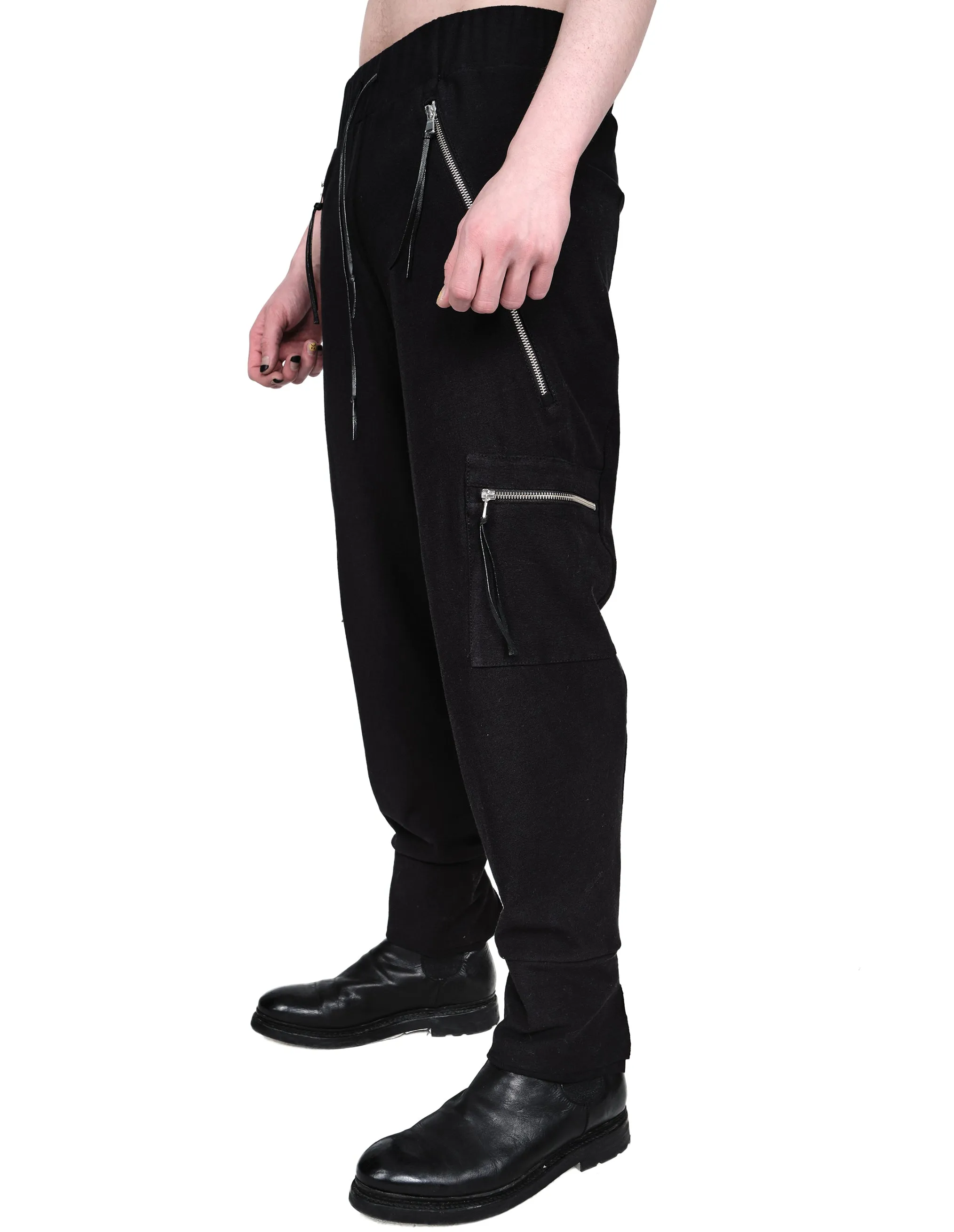 Zipped Track Pants